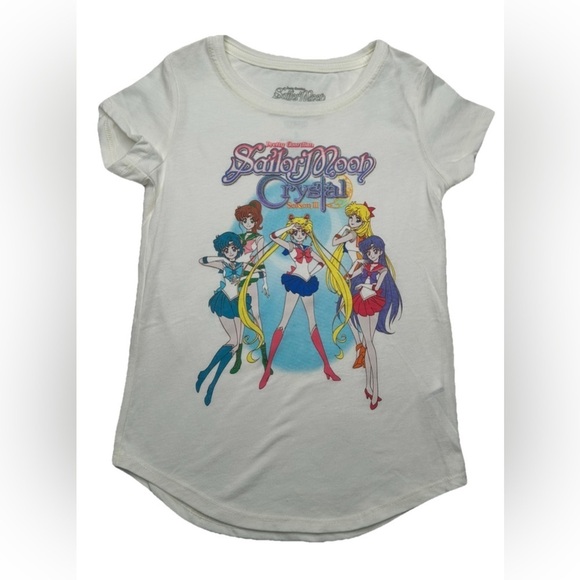 sailor Moon Other - Sailor Moon Crystal Kids White T-Shirt